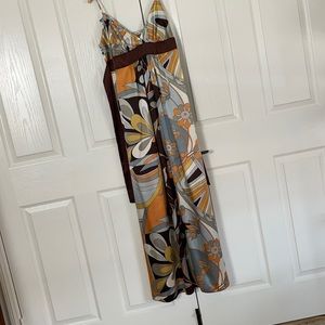 Cute 70’s forever 21 maxi dress with straps